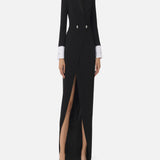 Abito Red Carpet con polsini staccabili AB64547E2 110 ELISABETTA FRANCHI 