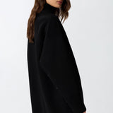 Cappotto lungo in panno 105404A1ZQ Z99 PINKO 