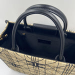 Borsa Shopper in tessuto jacquard BS15A41E2 BD9 ELISABETTA FRANCHI 