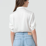 Shorts in denim con pietre FR25SV6013D419R9 428 FRACOMINA 
