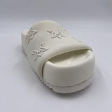 Ciabatta in lycra con platform