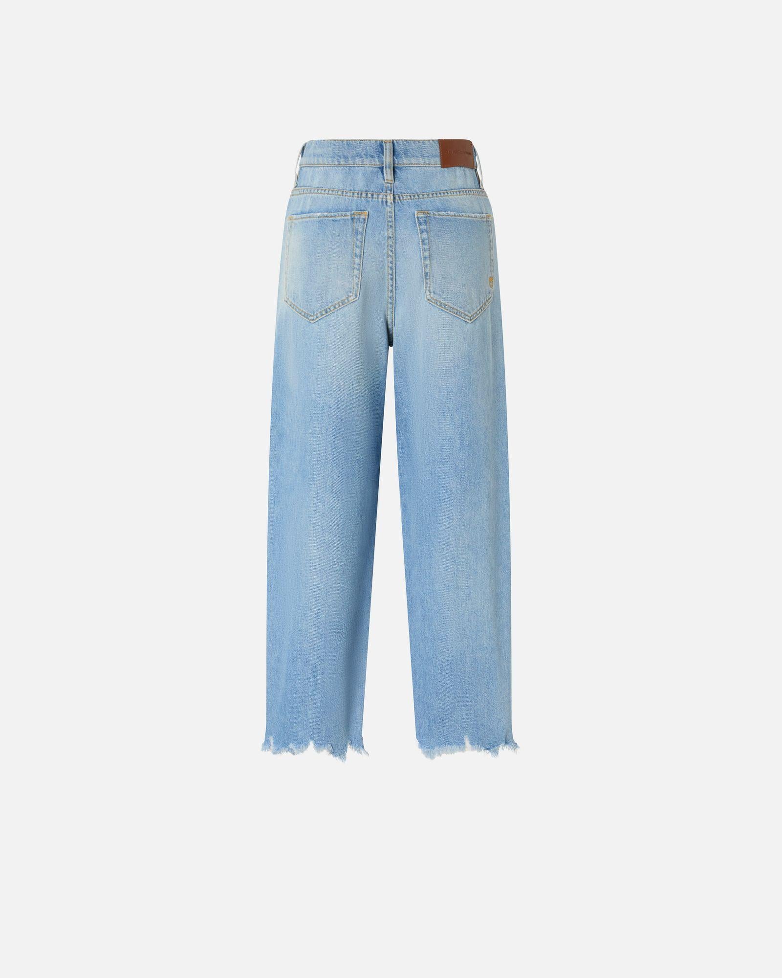 Jeans largo con fondo sfrangiato - Pinko 103857-A2E5 PJN PINKO 