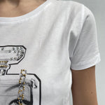 T-shirt girocollo Marilyn - TopTee TP518 BIANCO TOP-TEE 