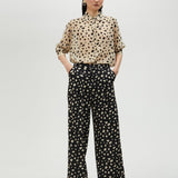 Camicia a pois irregolari