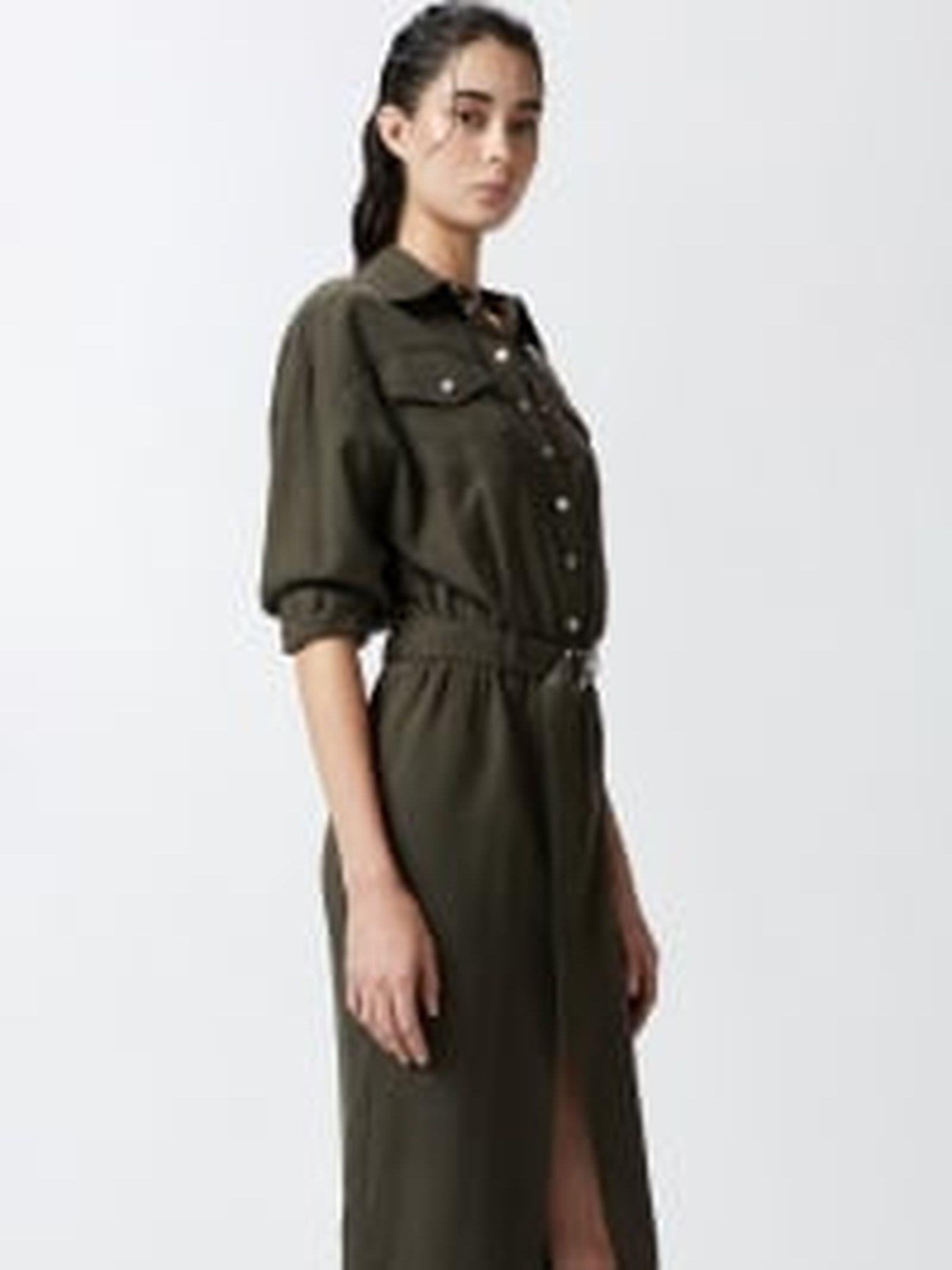 Abito midi chemisier con cintura - Pinko 104147-A24 X86 PINKO 
