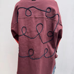 Camicia customizzata - Ofelia GIOIA BORDEAUX OFELIA 