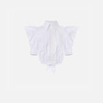 Camicia balloon in popeline CA10156E2 100 ELISABETTA FRANCHI 