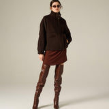 Cappotto collo alto K105WU MA646 MANILA GRACE 