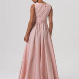 Abito lungo in taffetà - Fracomina FQ26SD3009W83101 444 FRACOMINA 