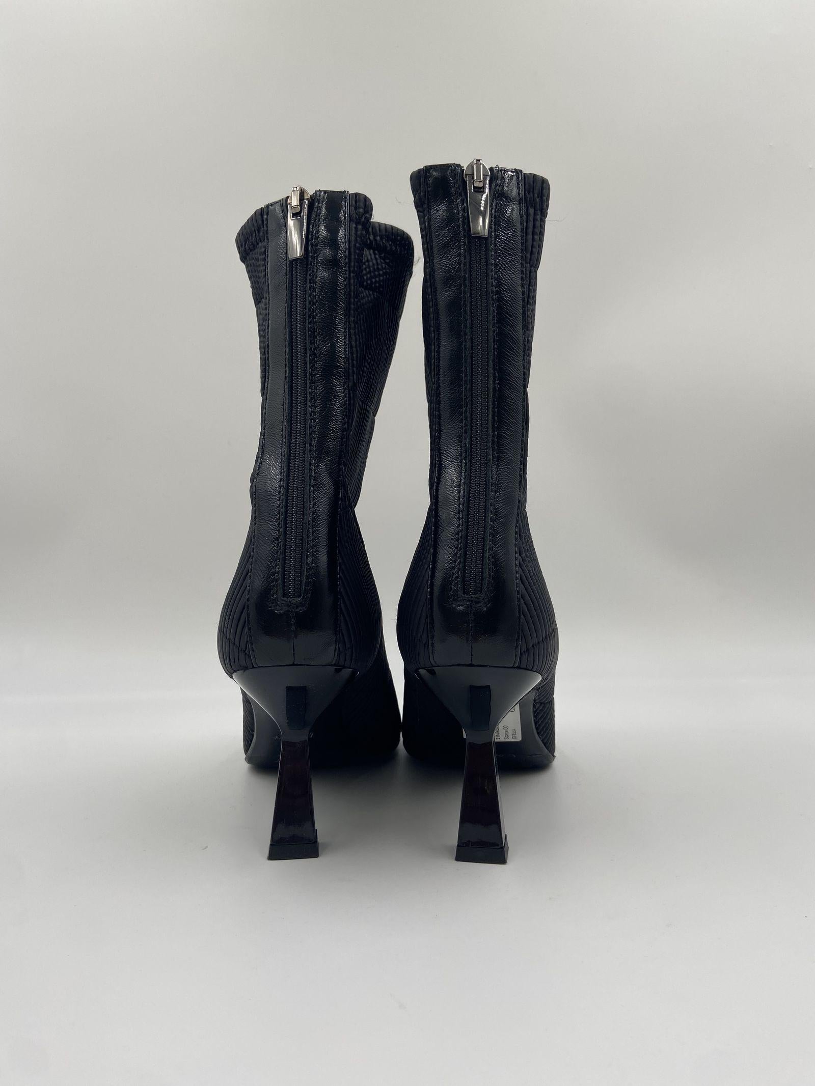 Stivaletto a calzino 2114 NERO OFELIA 