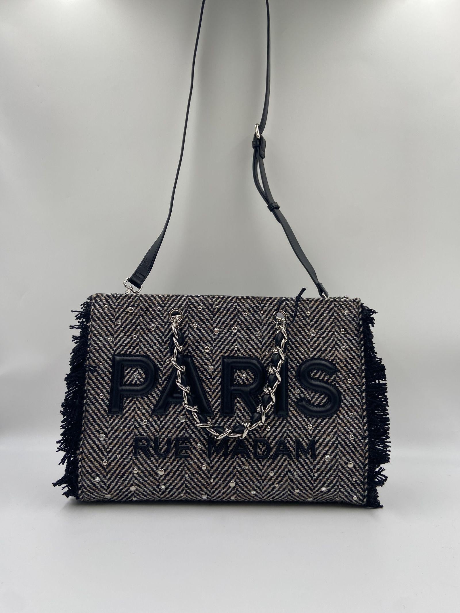 Borsa Harris grande 1516 NERO RUE MADAM PARIS 