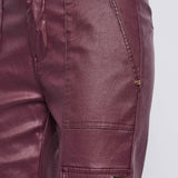 Pantaloni cargo in similpelle 521BD25017 2416 GAUDI' 
