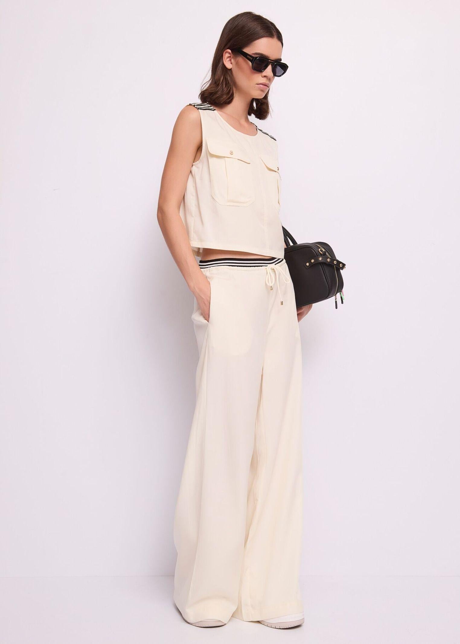 Top crop con tasconi 611BD45005 2131 GAUDI' 