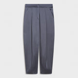 Pantalone in raso con pinces