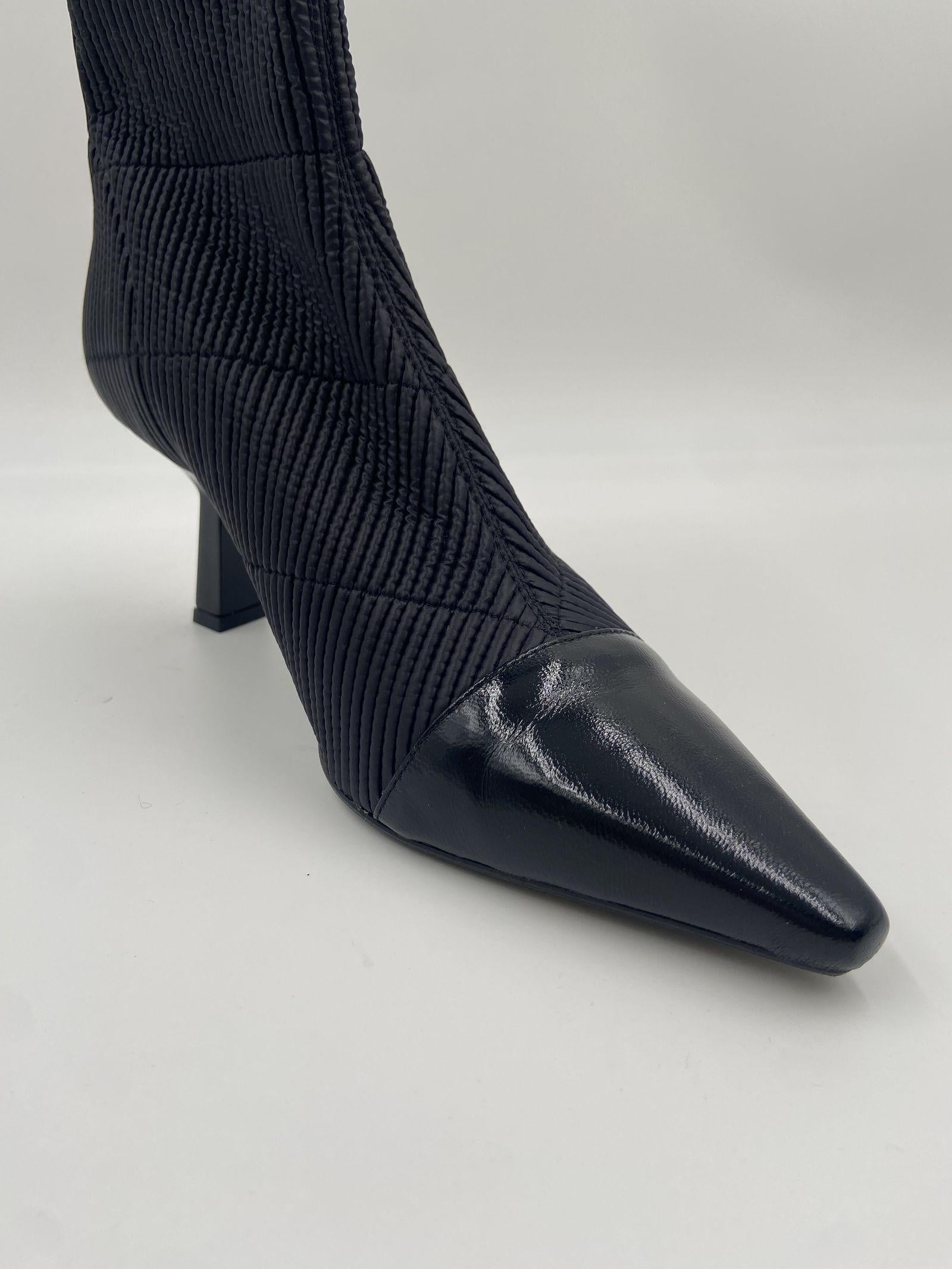 Stivaletto a calzino 2114 NERO OFELIA 