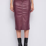 Gonna longuette con gioiello 521BD75002 2416 GAUDI' 