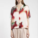 Blusa in raso fantasia multicolor MUEV30D8 03 CARLA G. 
