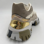 Sneakers Laugh bianco oro 2502067 BIANCOORO JOIAPARIS 