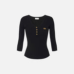 Maglia in misto seta - Elisabetta Franchi MK62B51E2 110 ELISABETTA FRANCHI 