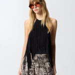 Top Cerea con frange - Pinko 106794A3AY Z99 PINKO 