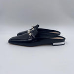 Sabot con perle e borchie 602 NERO CHIARINI 