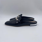 Sabot con perle e borchie 602 NERO CHIARINI 