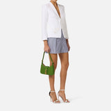 Shorts in cotone a righe - Elisabetta Franchi SH01262E2 019 ELISABETTA FRANCHI 