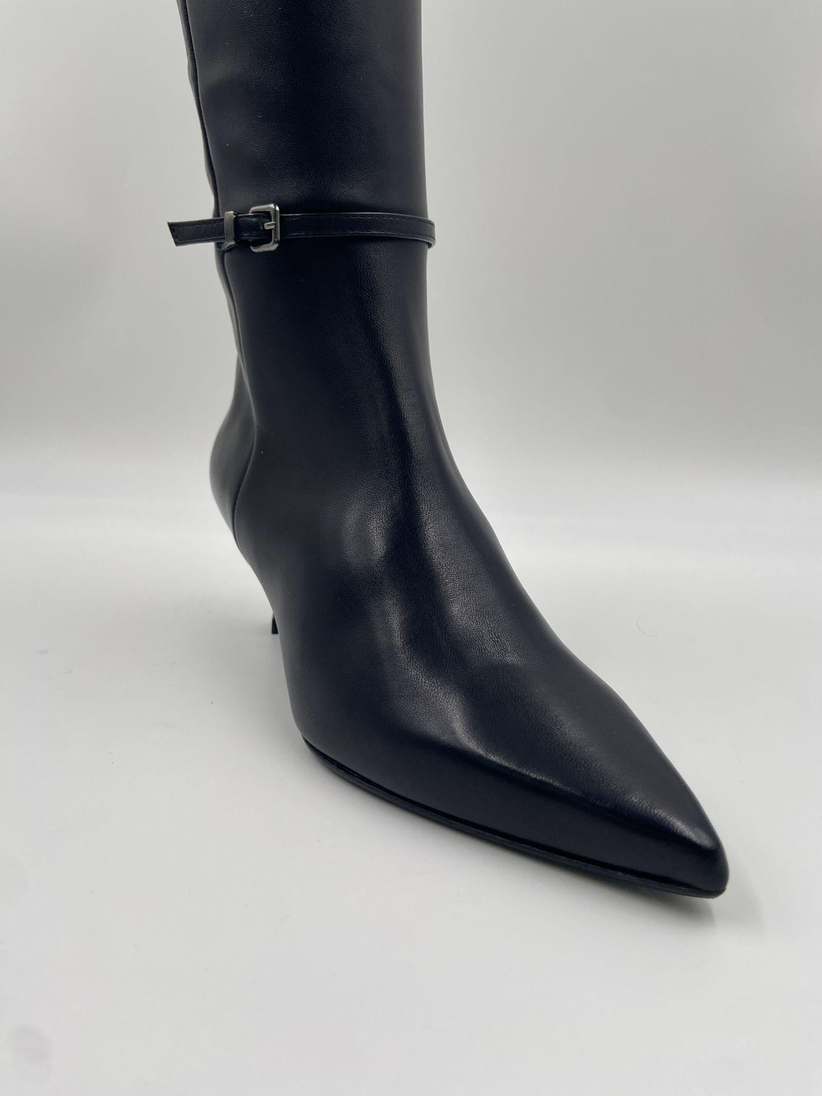 Stivale con cinturino 2748 NERO OFELIA 