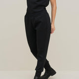 Pantalone jogger con elastico in vita