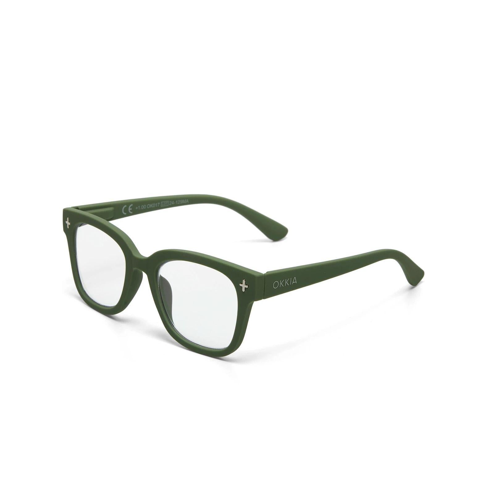 Occhiale da lettura Giovanni OK017GR VERDE OKKIA 