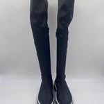 Stivale bicolor sopra al ginocchio - Jeannot 79091 NERO JEANNOT 