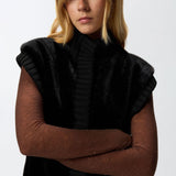 Gilet effetto pelliccia 105402A2PI Z99 PINKO 