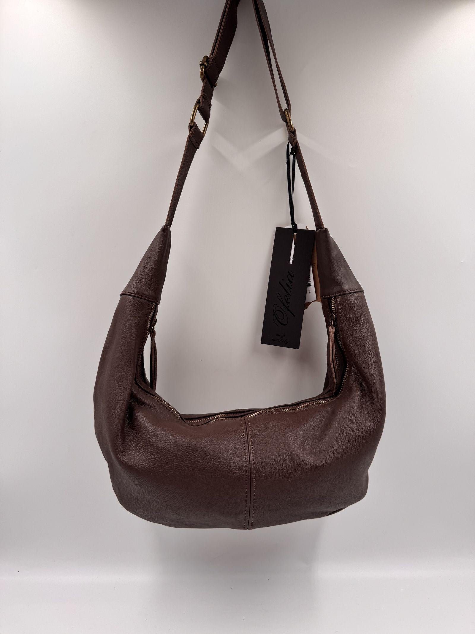 Borsa mezzaluna - Ofelia AR106 MORO OFELIA 