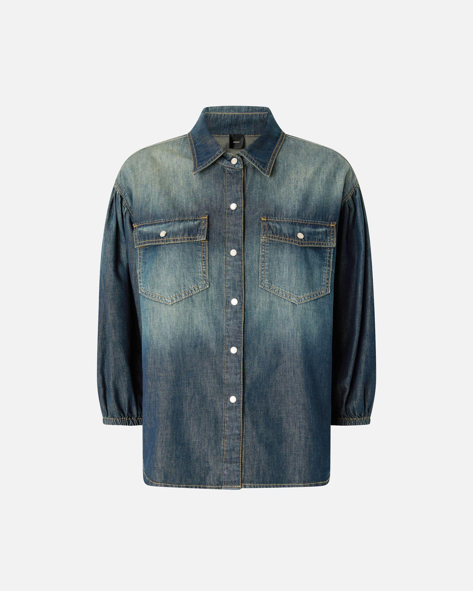 Camicia con maniche a palloncino - Pinko 106596A37K PJC PINKO 