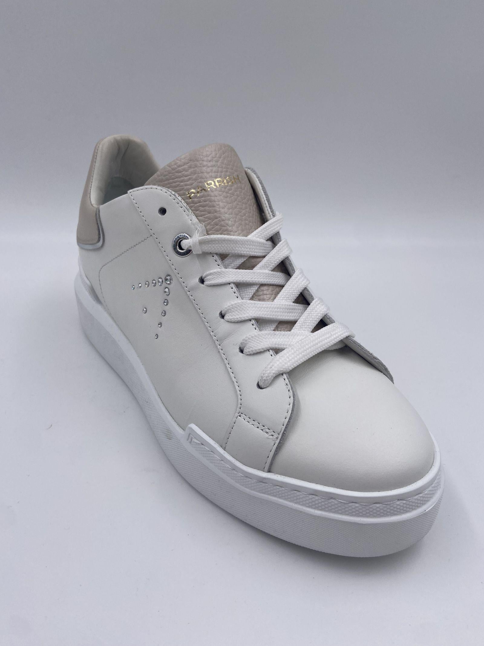 Sneakers  bianco e beige - Ed Parrish CKLD SW12 BIANCOBEIGE ED PARRISH 