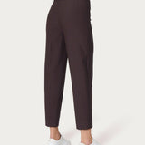 Pantalone carrot in tessuto Compact
