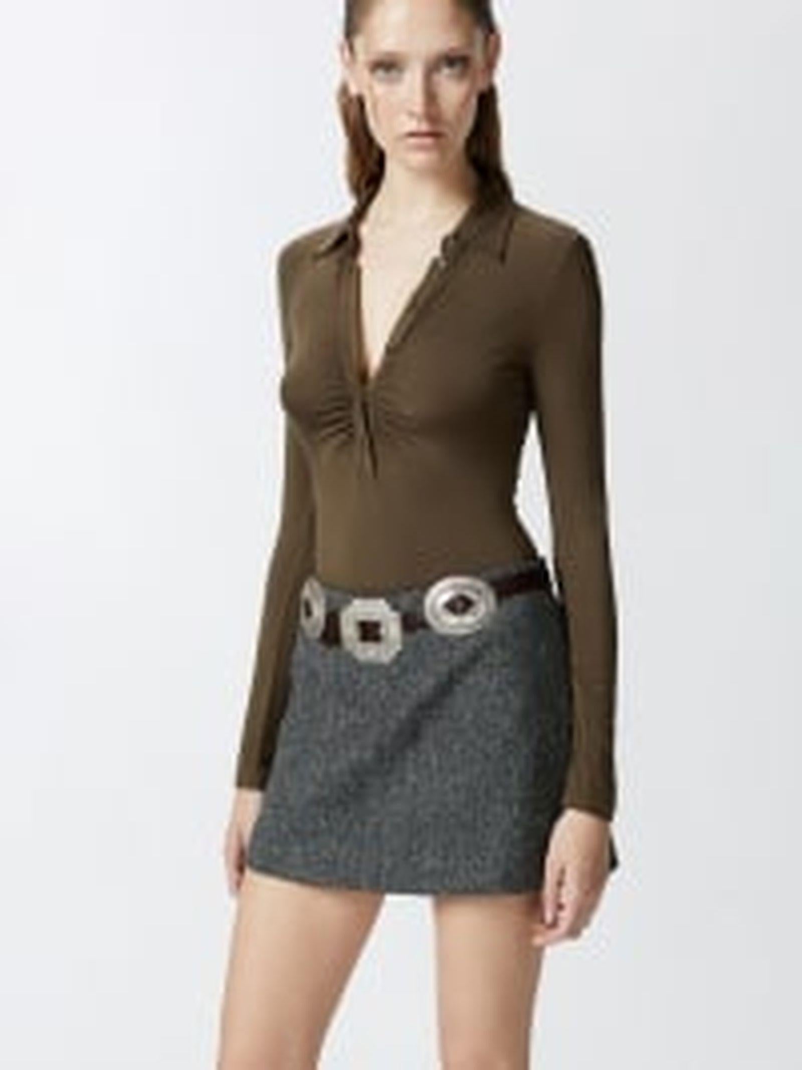 Body polo in jersey modal - Pinko 104478-A29B X51 PINKO 