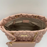 Borsa shopper grande in tessuto embossed - Elisabetta Franchi BS64A47E2 181 ELISABETTA FRANCHI 