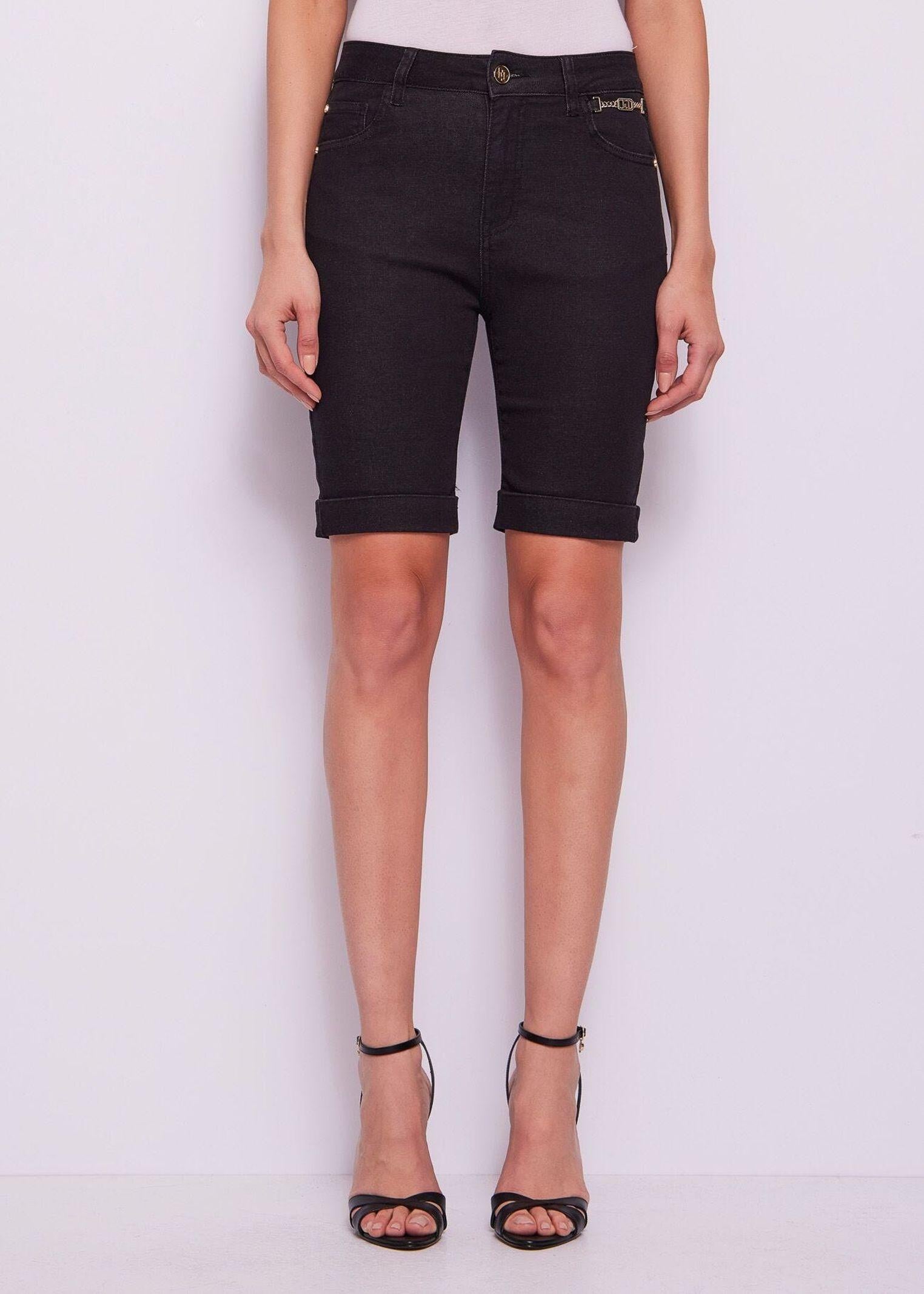 Bermuda in denim con risvolto 511BD25019 2001 GAUDI' 