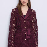 Giacca in pizzo floreale 521FD35012 2434 GAUDI' 