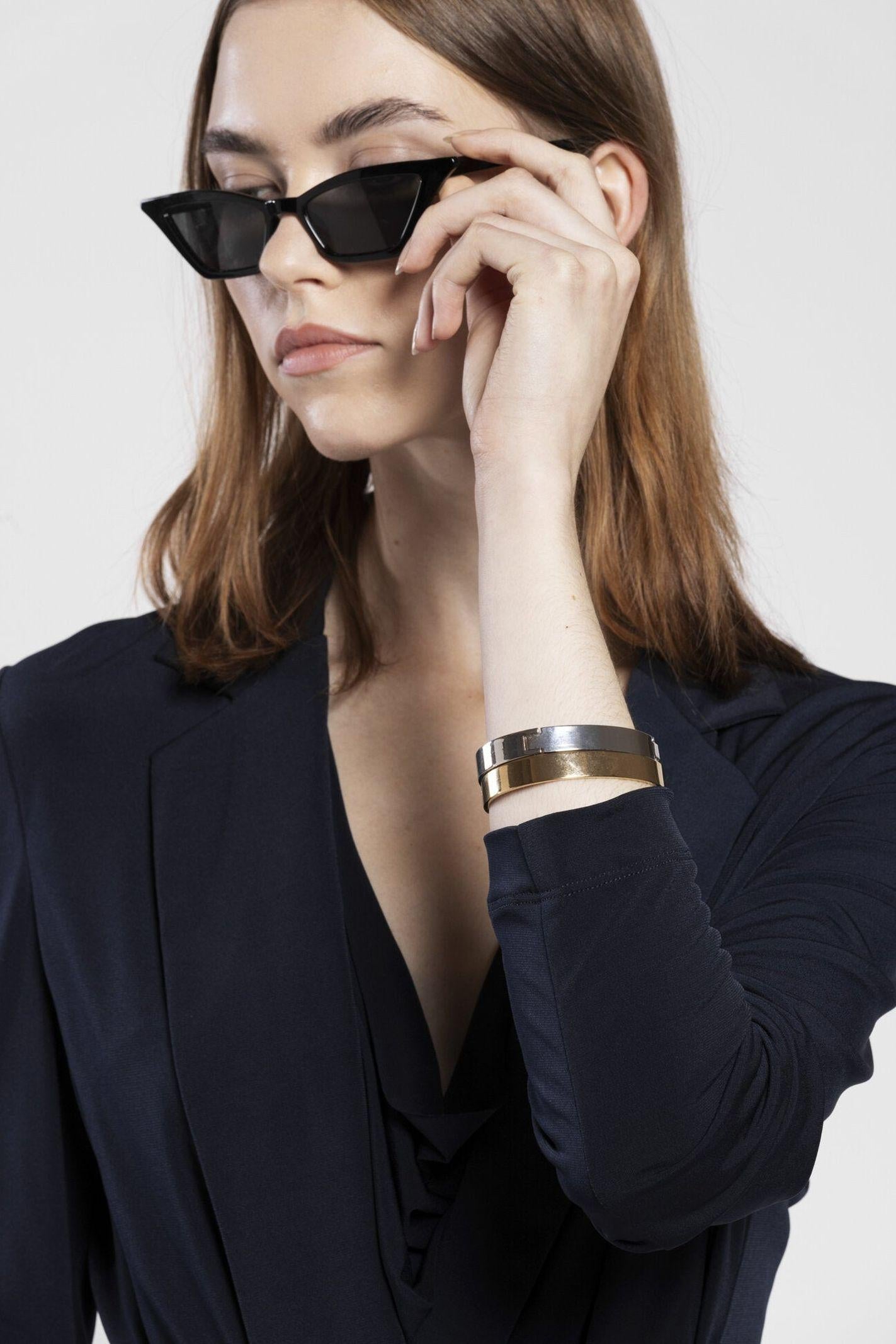 Bracciale a manetta sottile - Carla G DUIB95A8 30 CARLA G. 