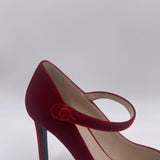 Dècolletè in velluto - Lella Baldi LB292T ROSSO LELLA BALDI 