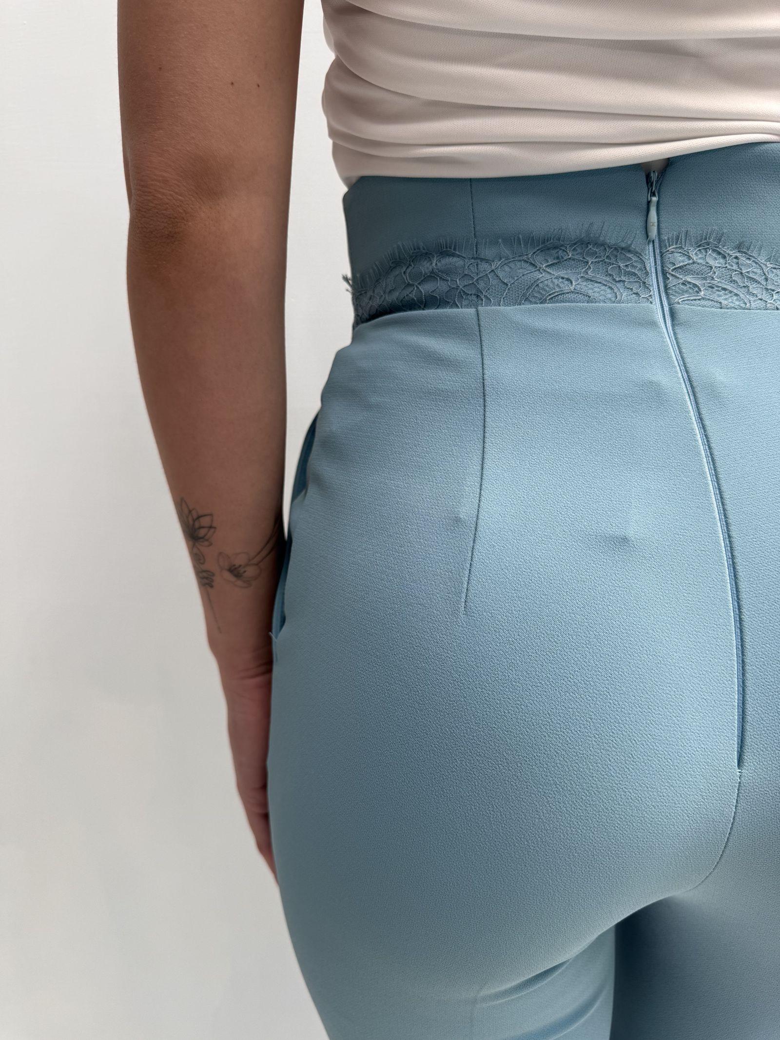Pantalone flare vita alta - Elisabetta Franchi PA14682E2 016 ELISABETTA FRANCHI 