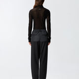 Maglia con micro paillettes 105821A2PM Z99 PINKO 