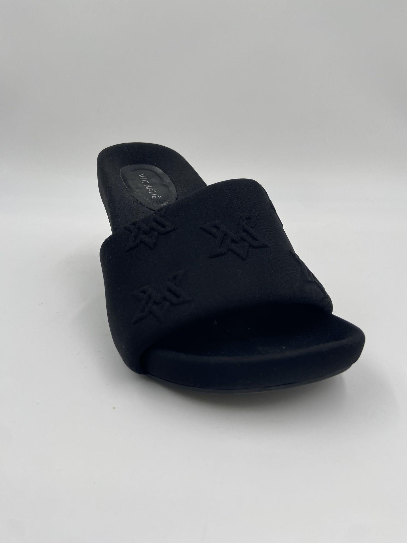 Sandalo in lycra con logo 1E1750D _E22E220101 VIC MATIE' 