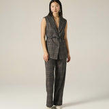 Gilet check G137PQ MG603 MANILA GRACE 