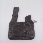 Borsetta in rete di strass MF2504016 00N MAITE 
