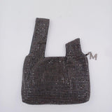 Borsetta in rete di strass MF2504016 00N MAITE 