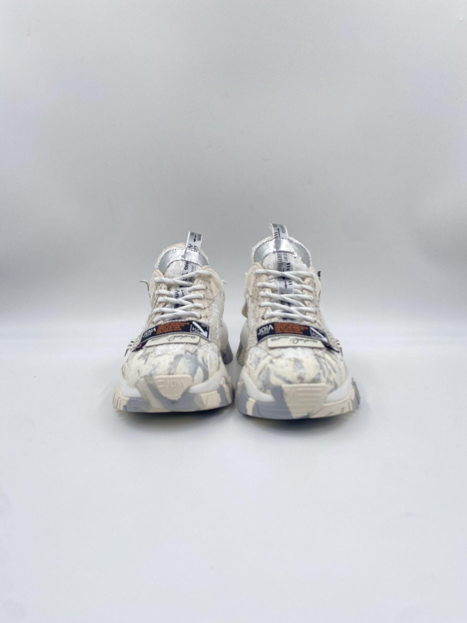 Sneakers argento bianco - Joia Paris Label 2001034 ARGENTO JOIAPARIS 