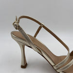Sandalo con tacco a stiletto 1959 ORO OFELIA 